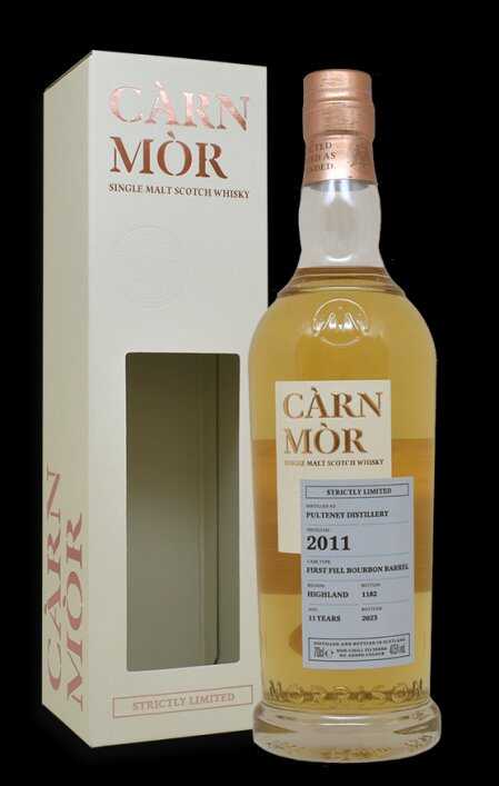 Morrison Scotch Whisky Distillers Càrn Mòr Strictly Ltd Pulteney NV  0.7 L Flasche