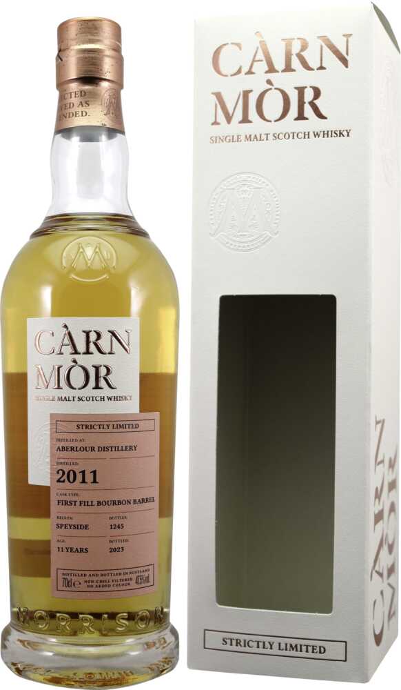 Morrison Scotch Whisky Distillers Càrn Mòr Strictly Ltd Aberlour 11Y NV  0.7 L Flasche