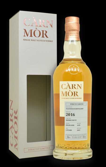 Morrison Scotch Whisky Distillers Càrn Mòr Strictly Ltd Teaninich 6Y NV  0.7 L Flasche