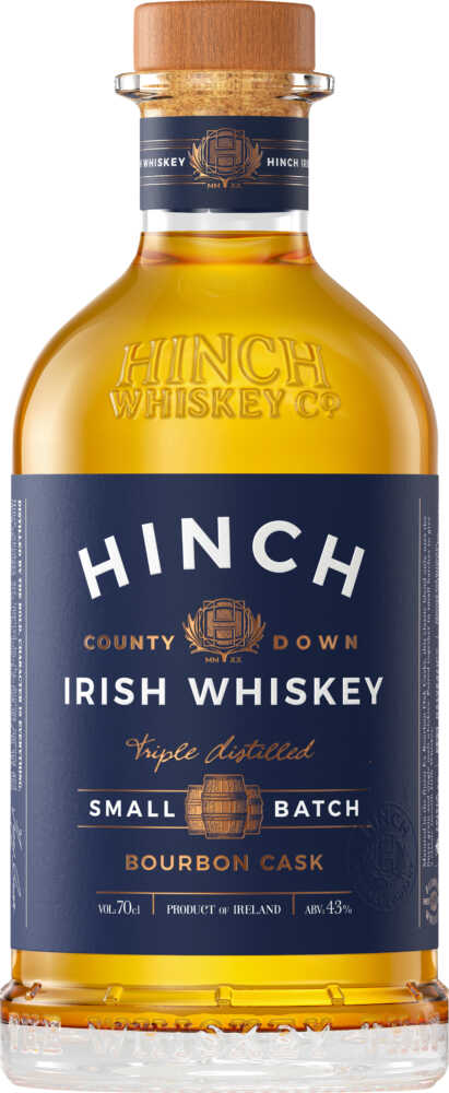 Hinch Distillery Ltd Small Batch 43%Irish Whiskey Blend NV  0.7 L Flasche