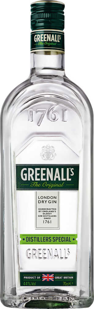 Greenalls Gin Greenall’S Distillers Special London Dry Gin – Englischer Gin NV  0.7 L Flasche