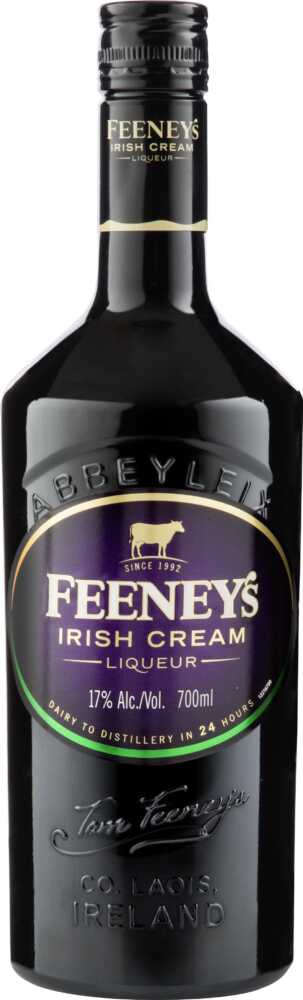 Feeney's Irish Cream Irischer Sahne Likör-Nach Dem Öffnen Kühl Lagern NV  0.7 L Flasche