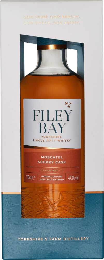 Spirit of Yorkshire Filey Bay Moscatel Sherry Cask Single Malt Whisky NV  0.7 L Flasche