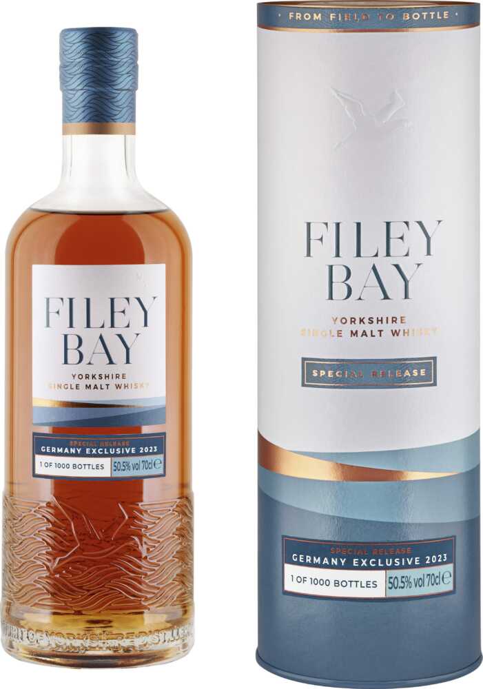 Spirit of Yorkshire Filey Bay Germany Exclusive   Single Malt Whisky – Special Release NV  0.7 L Flasche