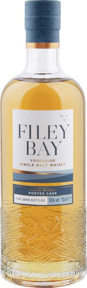Spirit of Yorkshire Filey Bay Porter Cask Finish 50,0% Single Malt Whisky NV  0.7 L Flasche
