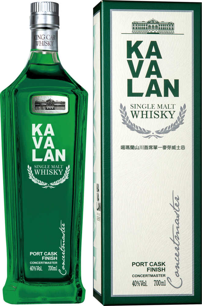 Kavalan Concertmaster Taiwanesischer Whisky – Port Cask Finish Kavalan NV  0.7 L Flasche