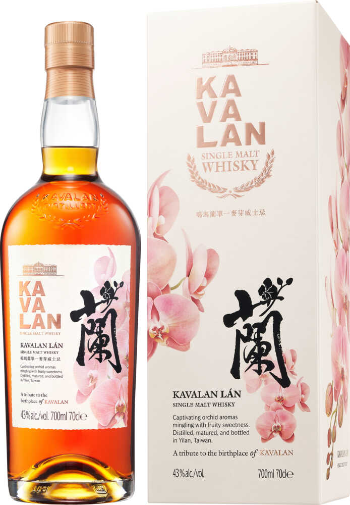Kavalan Lán Taiwanesischer Whisky NV  0.7 L Flasche