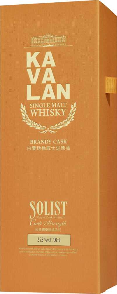 Solist Brandy Cask 50-60%Cask Strength – Taiwanesischer Whisky