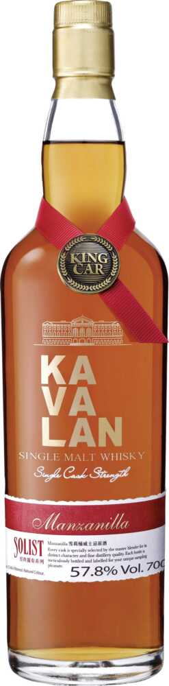 Kavalan Solist Manzanilla 50-60% 0.7 L Flasche