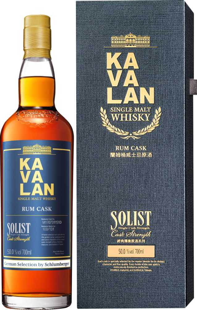 Rum Schlumberger Selection Rum Cask-Taiwanesischer Whisky
