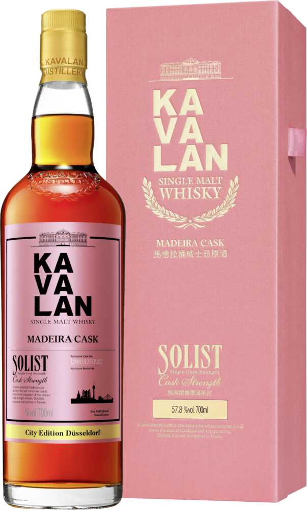 Solist Madeira City Edition Düsseldorf 57 8% Taiwanesischer Whisky