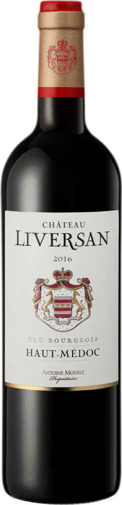 Chateau Liversan Château  Ac Haut-Médoc 2016  0.75 L Flasche