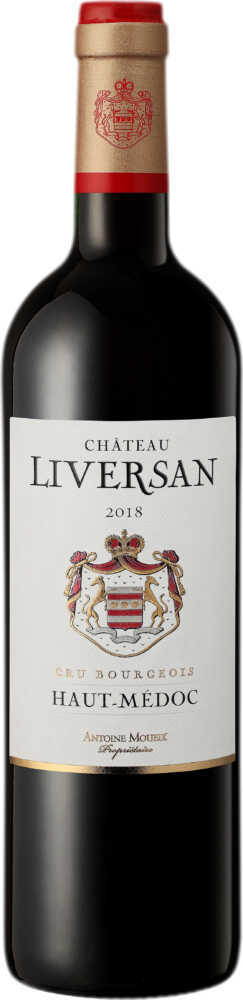 Chateau Liversan Château  Ac Haut-Médoc 2018  0.75 L Flasche