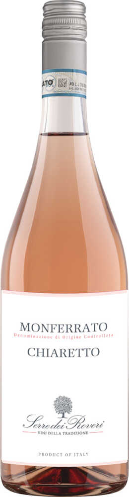 Serre dei Roveri Monferrato Doc Chiaretto 2025  0.75 L Flasche