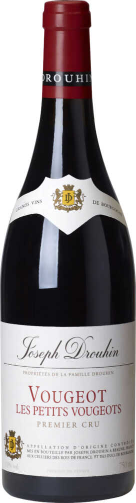 Joseph Drouhin Vougeot 1Er Cru Les Petits Vougeots Ac Premier Cru 2022  0.75 L Flasche
