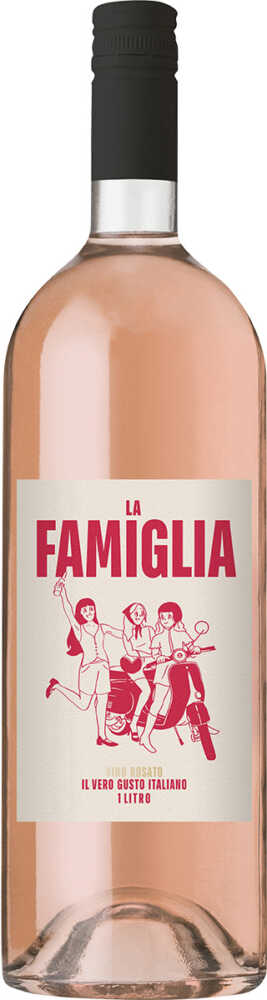 La Famiglia Vino Rosato NV  1 L Flasche