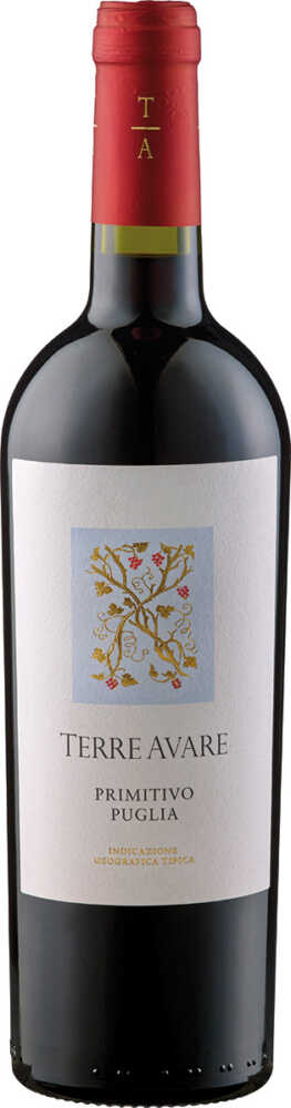 Terre Avare Primitivo IGT 2025  0.75 L Flasche