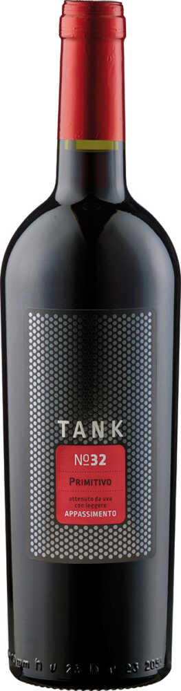 CAMIVINI S.P.A. Tank 32 Primitivo Puglia Igt Appassimento Apulien IGT 2025  0.75 L Flasche