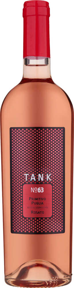 CAMIVINI S.P.A. Tank 63 Primitivo Rosato Igt 2025  0.75 L Flasche
