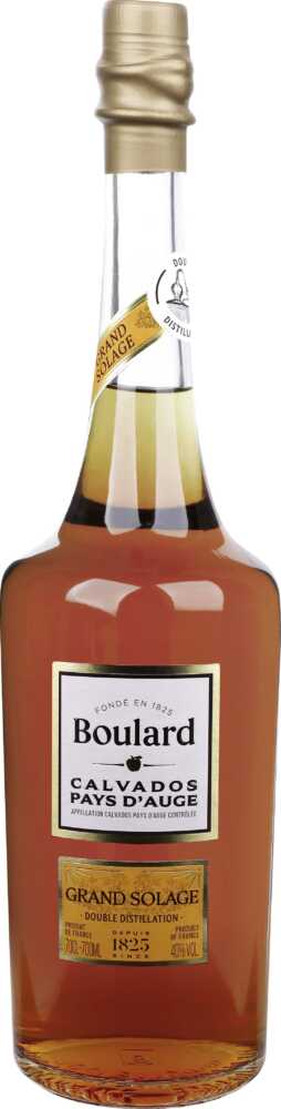 Calvados Boulard Grand Solage Ac  Du Pays DAuge NV  0.7 L Flasche