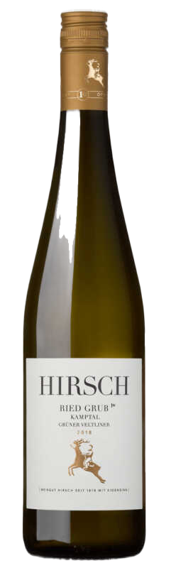 Hirsch Johannes Grüner Veltliner Ried Grub 1. Lage Kamptal 2021  0.75 L Flasche
