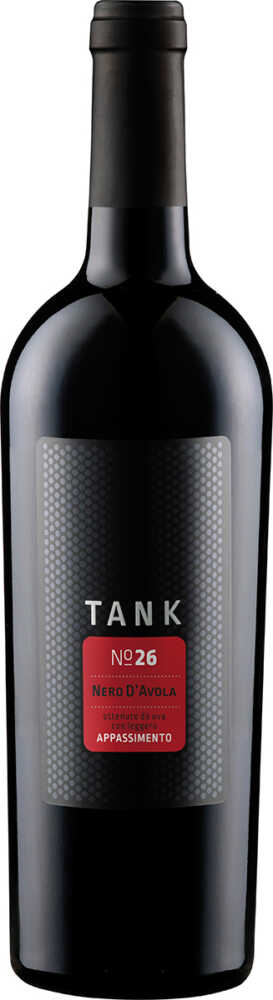 CAMIVINI S.P.A. Tank 26 Nero DAvola Doc Sicilia Appassimento Sizilien DOC 2025  0.75 L Flasche