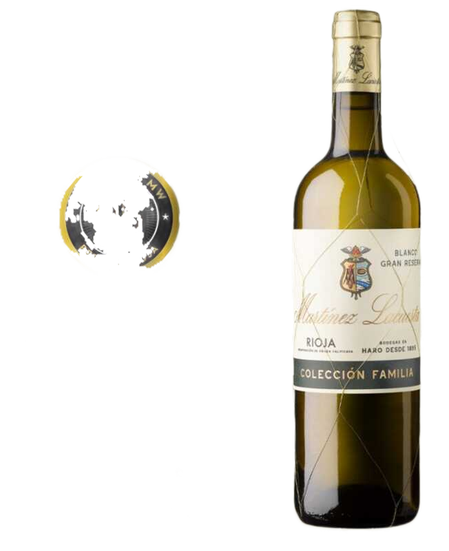 Bodegas Martinez Lacuesta Rioja Blanco Gran Reserva Coleccion Familia 2015  0.75 L Flasche