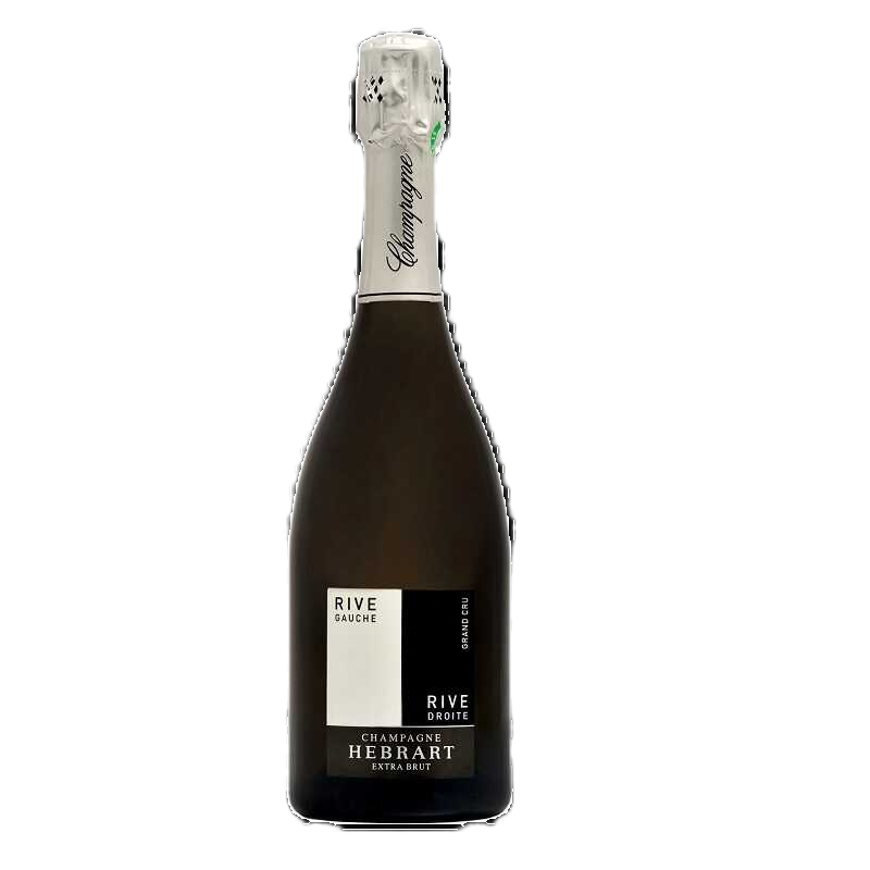 Champagne Marc Hebrart Rive Gauche , Rive Droite Grand Cru Extra Brut Champagne AOC 2019  0.75 L Flasche