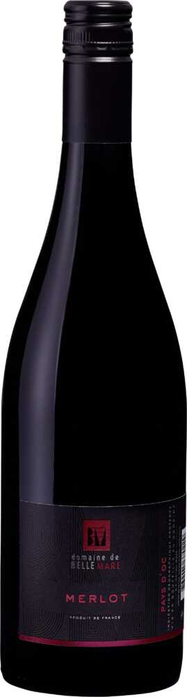 Domaine de Belle-Mare Merlot Vin  Pays DOc 2024  0.75 L Flasche