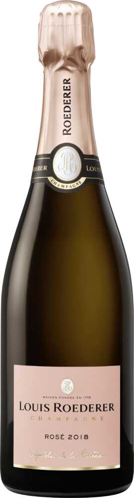 Champagne Louis Roederer Brut Rosé Jahrgang   Roederer 2018  0.75 L Flasche