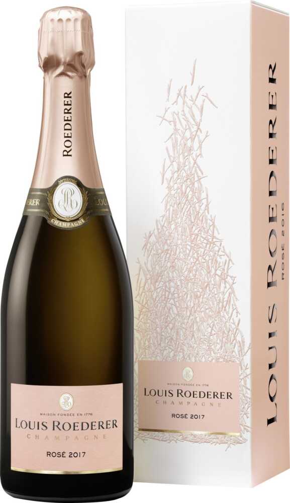 Champagne Louis Roederer Brut Rosé Jahrgang   Roederer 2017  0.75 L Flasche