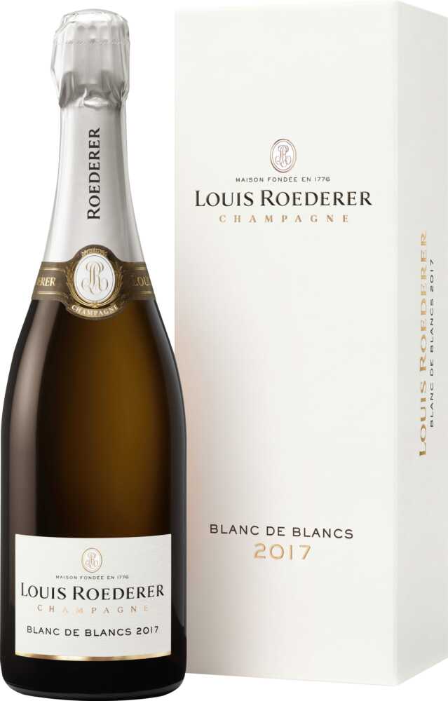 Champagne Louis Roederer Blanc De Blancs Brut Jahrgang 2017  0.75 L Flasche