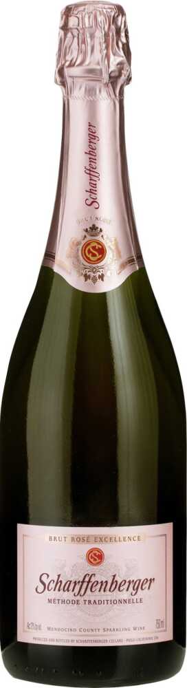 Scharffenberger Cellars Brut Rosé Excellence Californian Quality Sparkling Wine NV  0.75 L Flasche