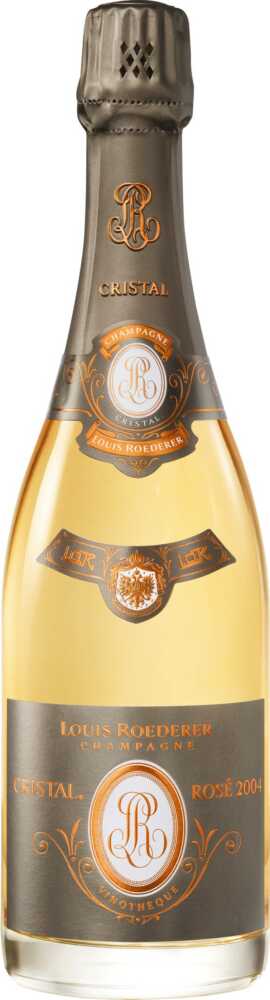Champagne Louis Roederer Cristal Rosé Brut Vinothèque   Roederer 2004  0.75 L Flasche