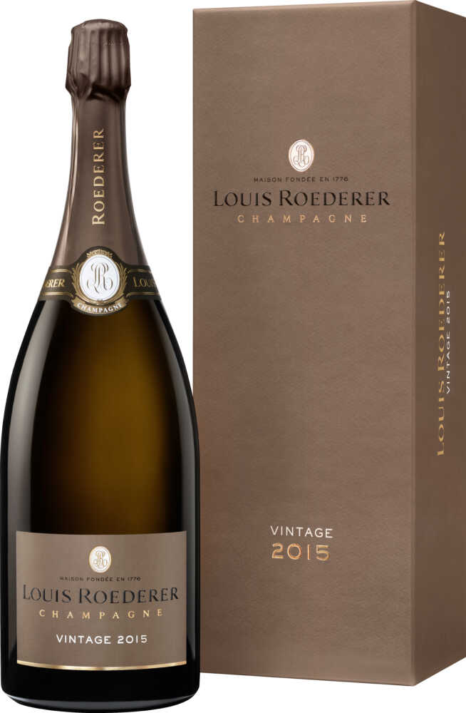 Champagne Louis Roederer Brut Jahrgang In Deluxe Gp   Roederer 2015  1.5 L Magnum