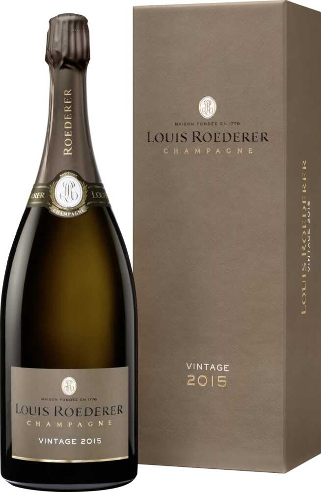 Champagne Louis Roederer Brut Jahrgang In Deluxe  Roederer 2015  1.5 L Magnum