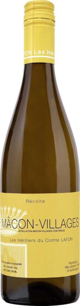 Les Héritiers du Comte Lafon Mâcon Villages 2024  0.75 L Flasche