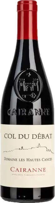 Domaine Les Hautes Cances Cairanne Rouge Col Du Débat 2019  0.75 L Flasche