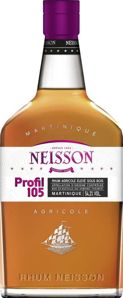 Profil 105 Rhum Agricole Martinique Aoc