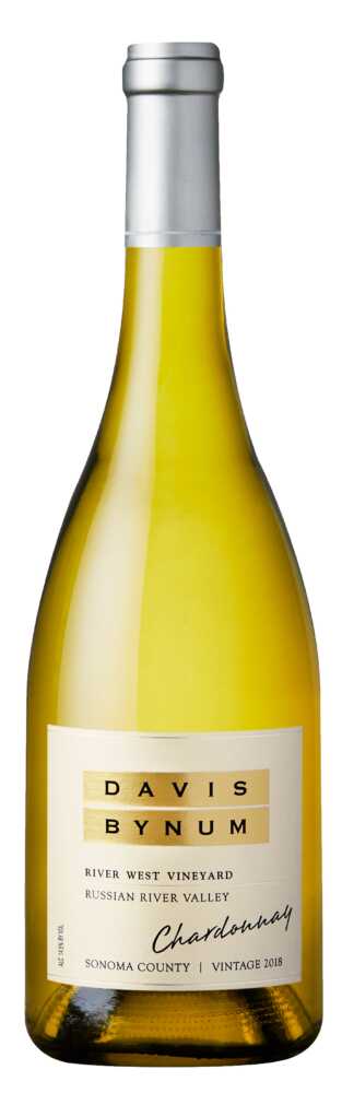 Davis Bynum River West Chardonnay 2018  0.75 L Flasche