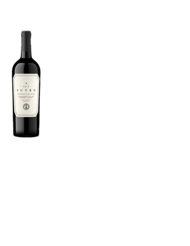 Sutro Cabernet Sauvignon Warnecke Ranch Alexander Valley AVA 2019  0.75 L Flasche