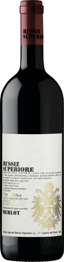 Russiz Superiore Merlot Collio Doc 2022  0.75 L Flasche