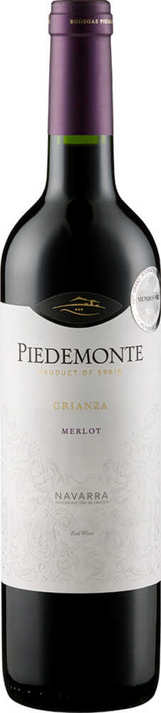 Piedemonte Merlot Crianza Do 2022  0.75 L Flasche