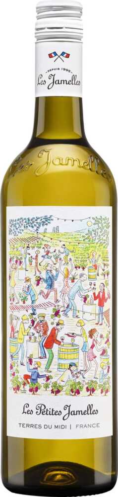 Les Jamelles Petites  Blanc Igp Terres Du Midi 2025  0.75 L Flasche