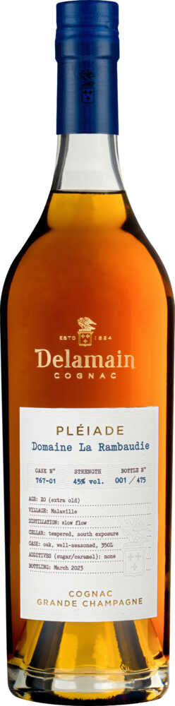 Cognac Delamain Rambaudie Collection Révélation  de Grande Champagne Grande Champagne NV  0.7 L Flasche