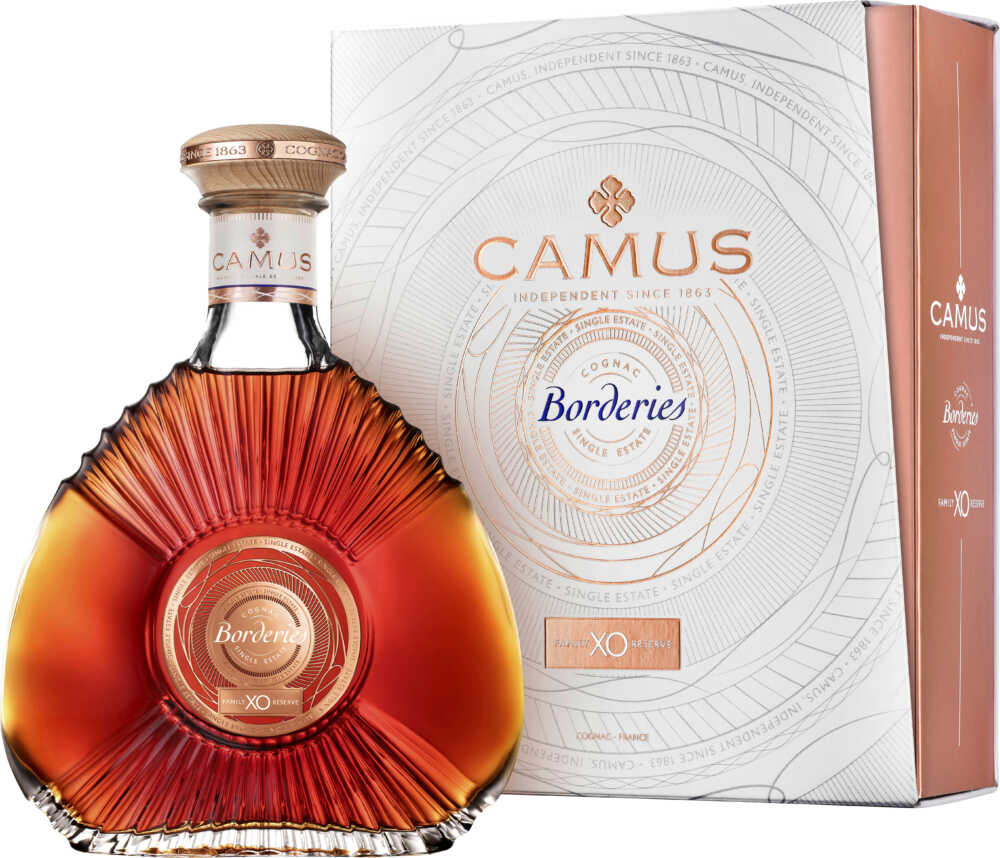 Camus Xo Borderies Single Estate Family Reserve Cognac NV  0.7 L Flasche