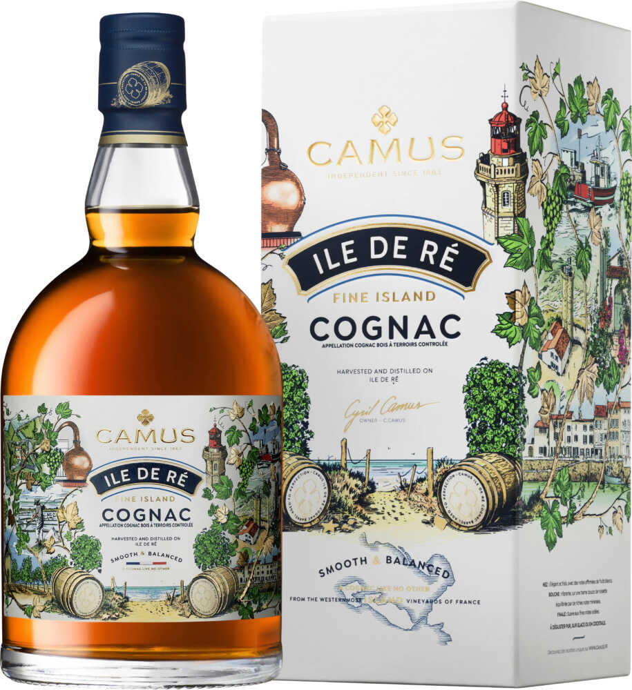 Camus Ile De Ré Fine Island Cognac NV  0.7 L Flasche