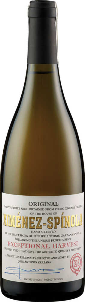 Ximénez-Spinola Exceptional Harvest 2025  0.75 L Flasche