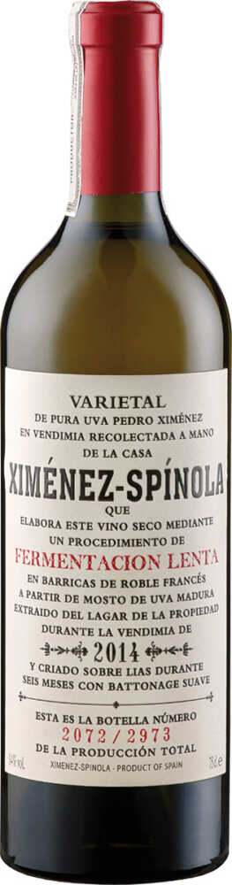 Ximénez-Spinola Fermentacion Lenta 2023  0.75 L Flasche