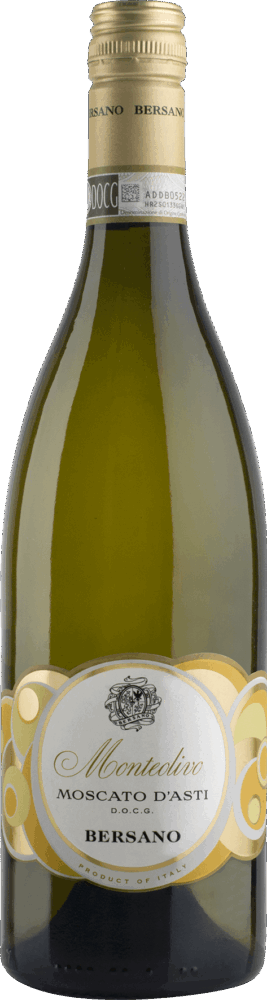 Bersano Monteolivo Moscato DAsti DOCg 2024  0.75 L Flasche